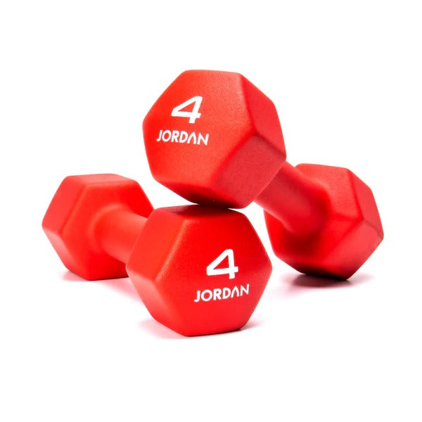 JORDAN Neoprene Studio Hex Dumbbells - GymSphere