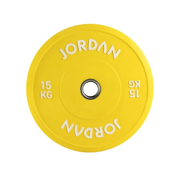 JORDAN Coloured Rubber Bumper Plates - GymSphere
