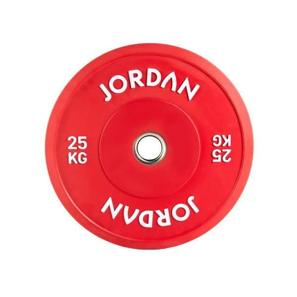 JORDAN Coloured Rubber Bumper Plates - GymSphere