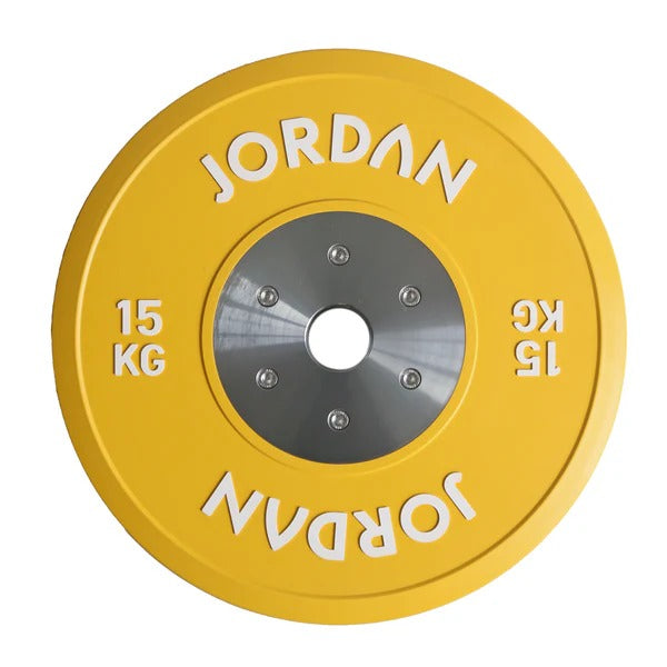 JORDAN Coloured Rubber Calibrated Competition Weight Plates - GymSphere