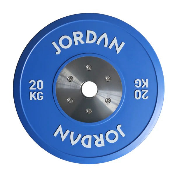 JORDAN Coloured Rubber Calibrated Competition Weight Plates - GymSphere