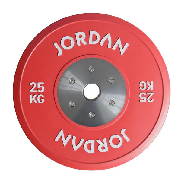 JORDAN Coloured Rubber Calibrated Competition Weight Plates - GymSphere