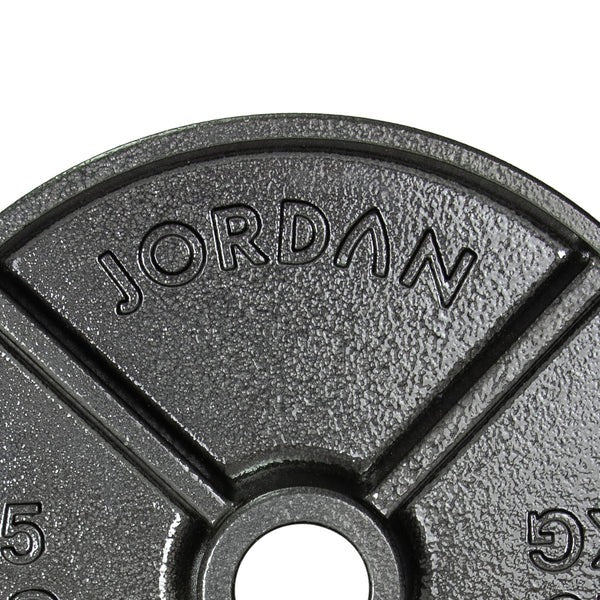 JORDAN® Deep Dish Olympic Weight Plates - GymSphere