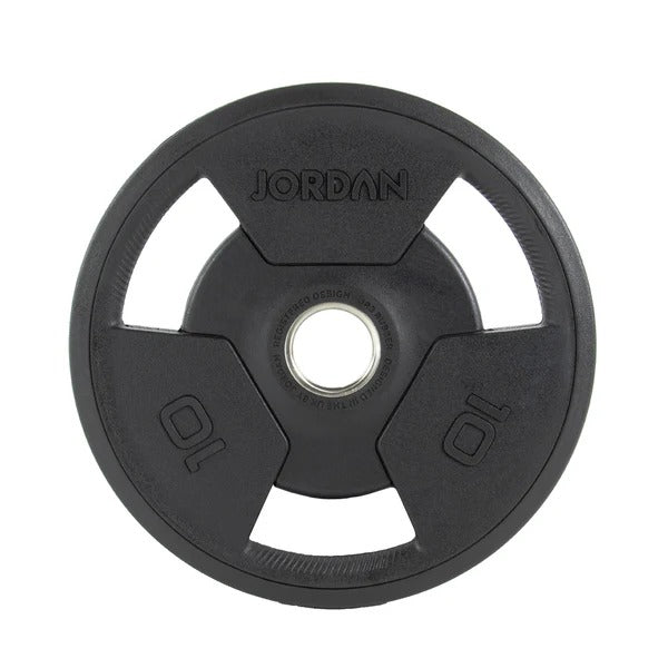 JORDAN Rubber Tri-Grip Olympic Plates - GymSphere