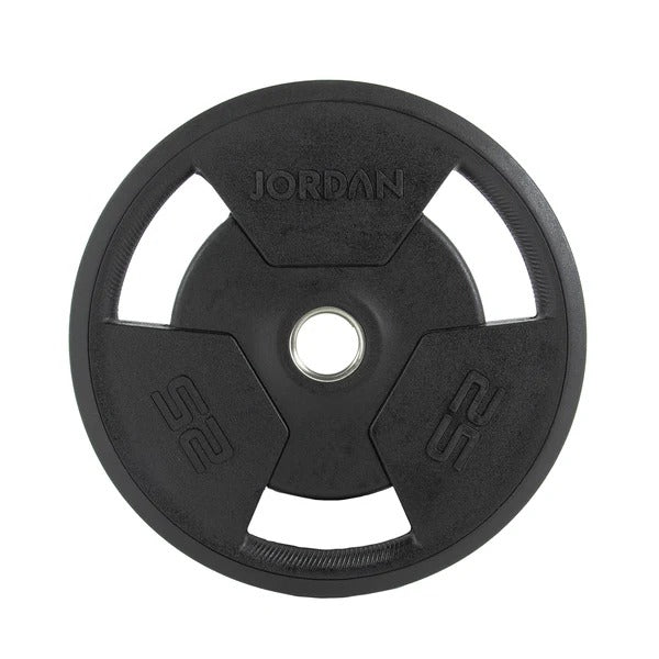 JORDAN Rubber Tri-Grip Olympic Plates - GymSphere