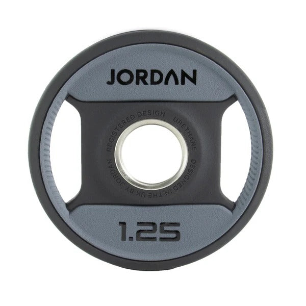 JORDAN Urethane Dual Grip Olympic Plates - GymSphere