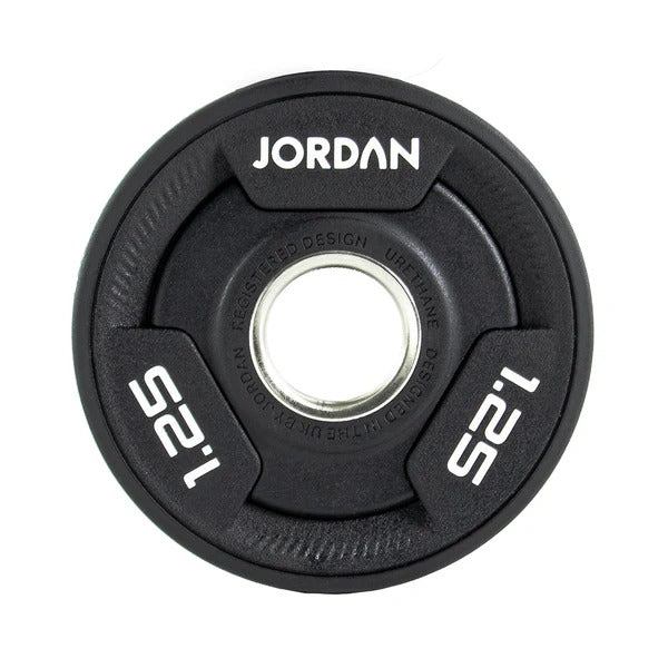JORDAN Urethane Tri-Grip Olympic Plates - GymSphere