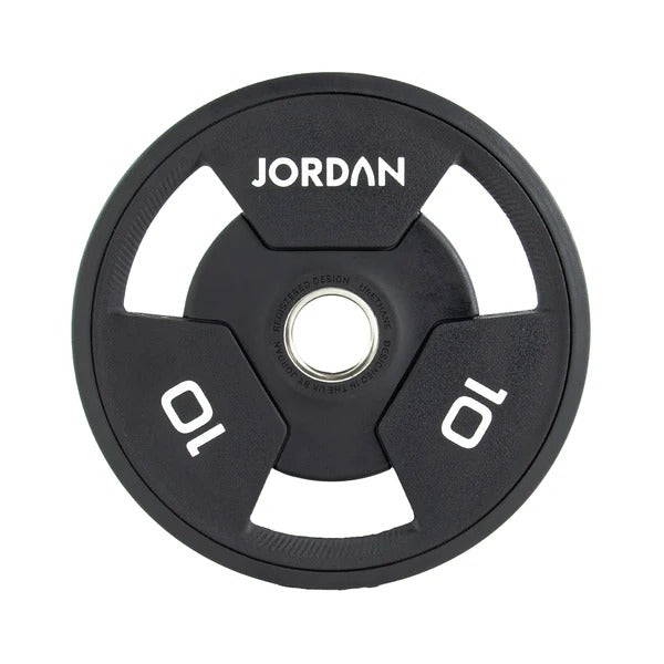 JORDAN Urethane Tri-Grip Olympic Plates - GymSphere