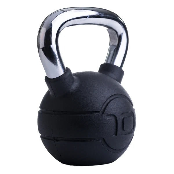 JORDAN Chrome/Rubber Kettlebells - GymSphere