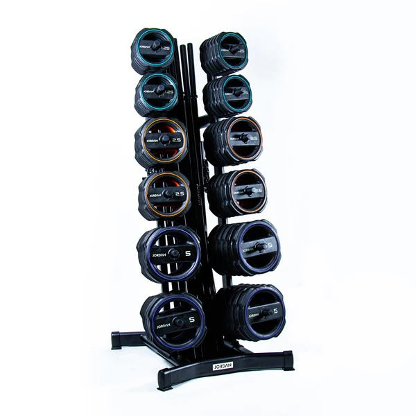JORDAN® Ignite Pump X ™ Rubber Studio Barbell Sets & Plates - GymSphere