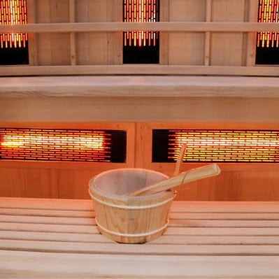 CenturaHeat 5-8 Person Combination Bio Indoor Sauna - 6950W