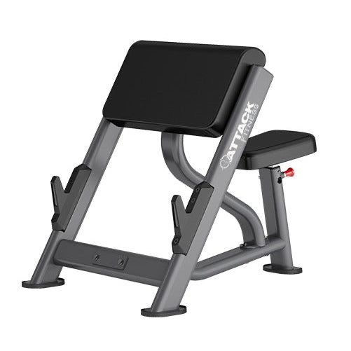 Attack Strength Preacher Curl Bench - GymSphere