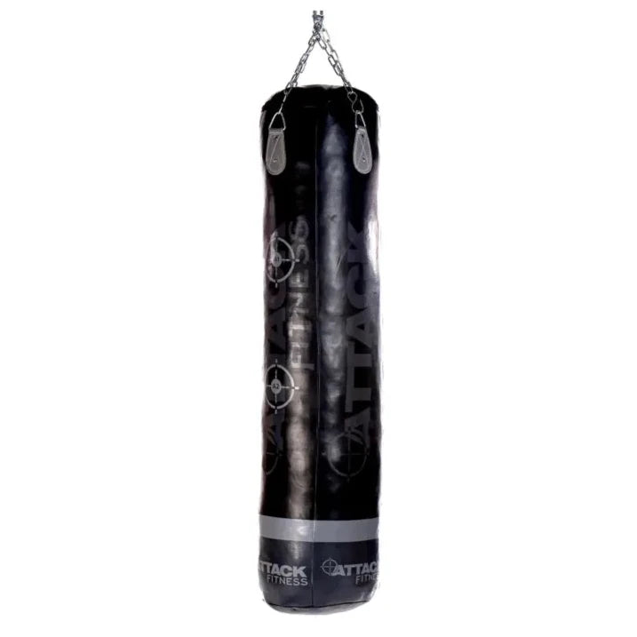 Attack Fitness Straight 5ft Leather Punch Bag - GymSphere