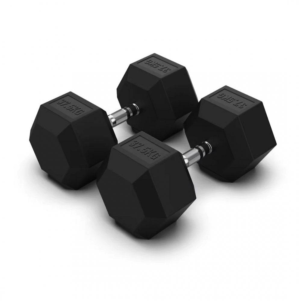 JORDAN JLC HEX Dumbbells - Rubber - GymSphere