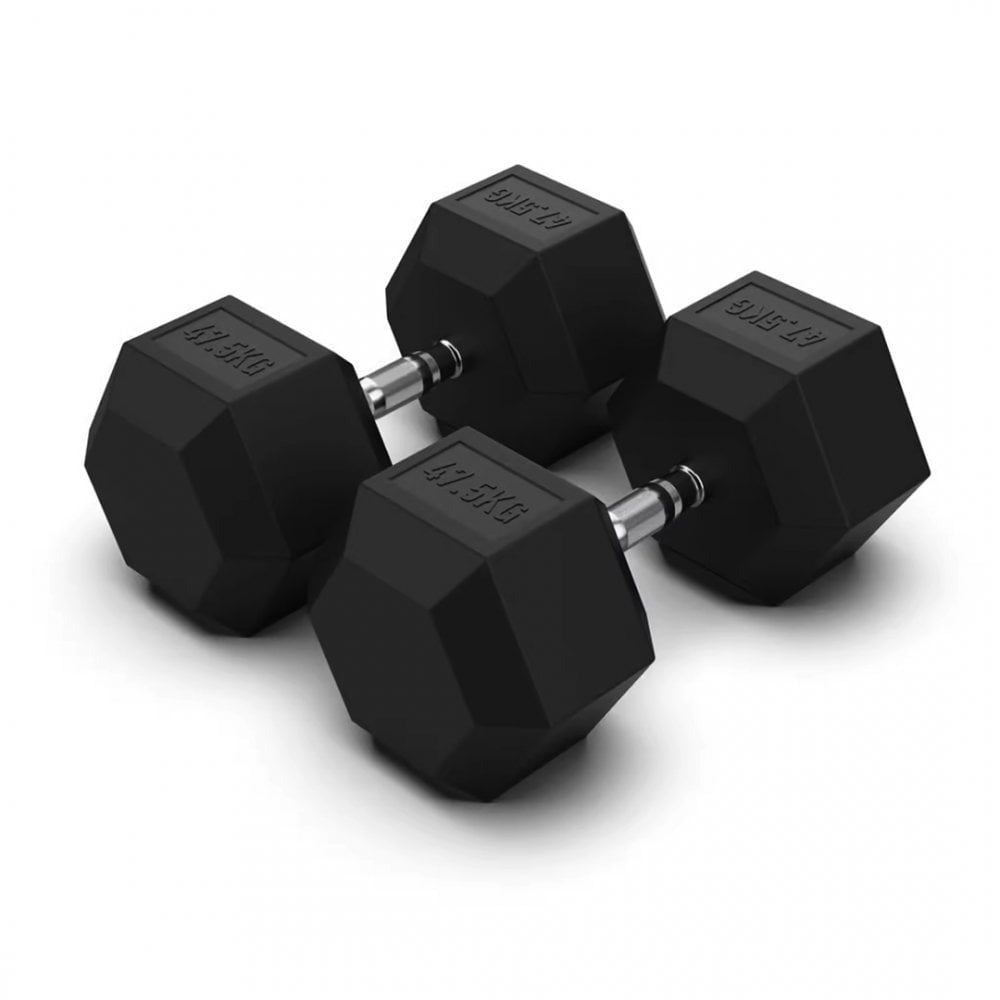 JORDAN JLC HEX Dumbbells - Rubber - GymSphere
