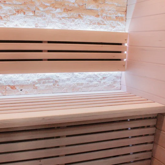 CenturaHeat Double Bench Traditional Steam Indoor Sauna