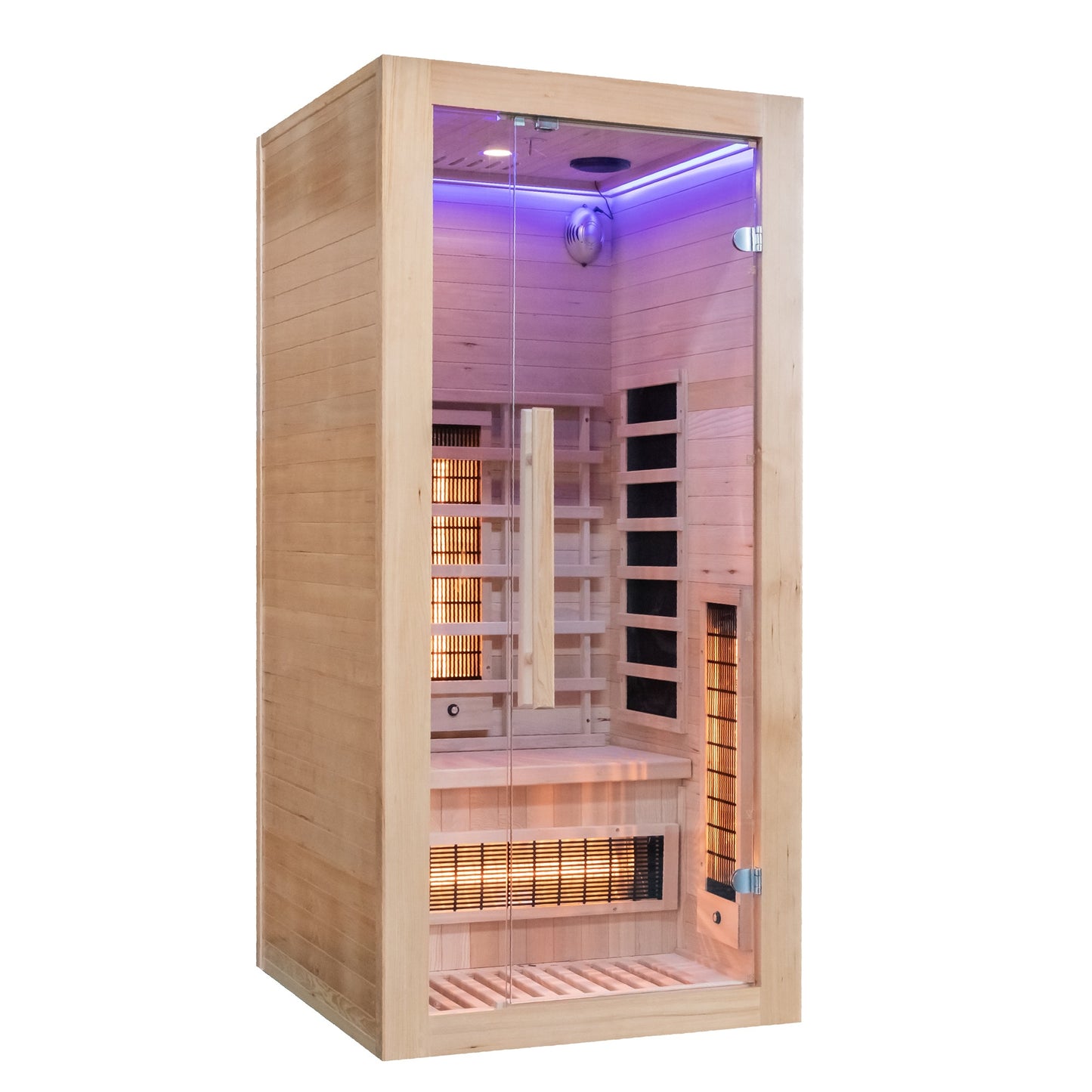 Miracle Sauna: 1 Person Far Infrared Sauna - GymSphere