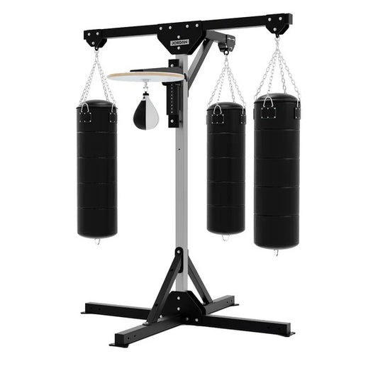 JORDAN® 3 Bag Arms & Speedball Platform Boxing Frame - GymSphere