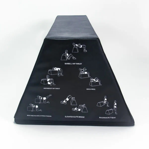 JORDAN® Hip Thrust Bench (Soft) Two Sizes Available - GymSphere