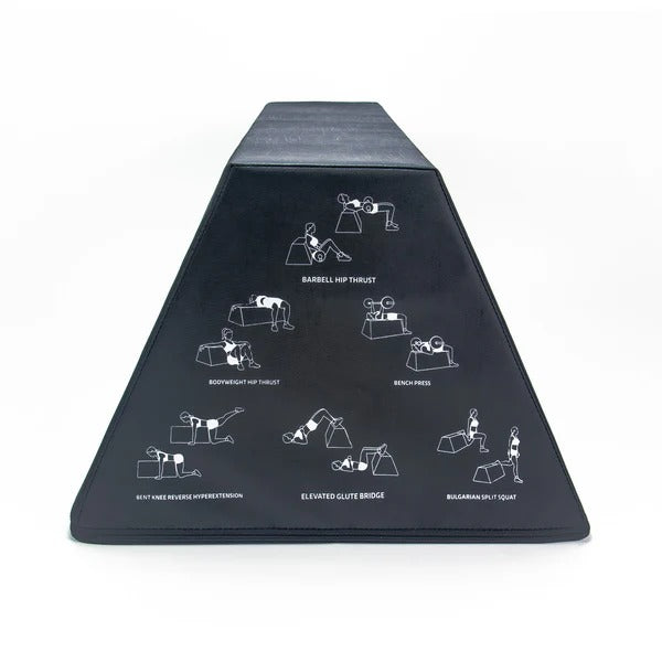 JORDAN® Hip Thrust Bench (Soft) Two Sizes Available - GymSphere