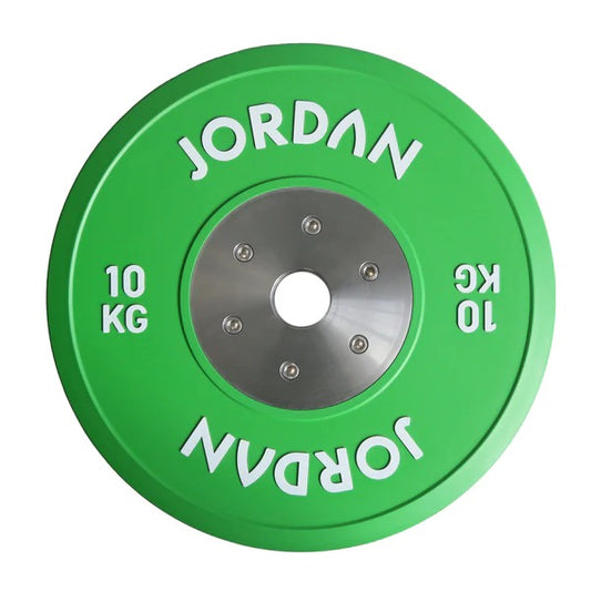 JORDAN Coloured Rubber Calibrated Competition Weight Plates - GymSphere