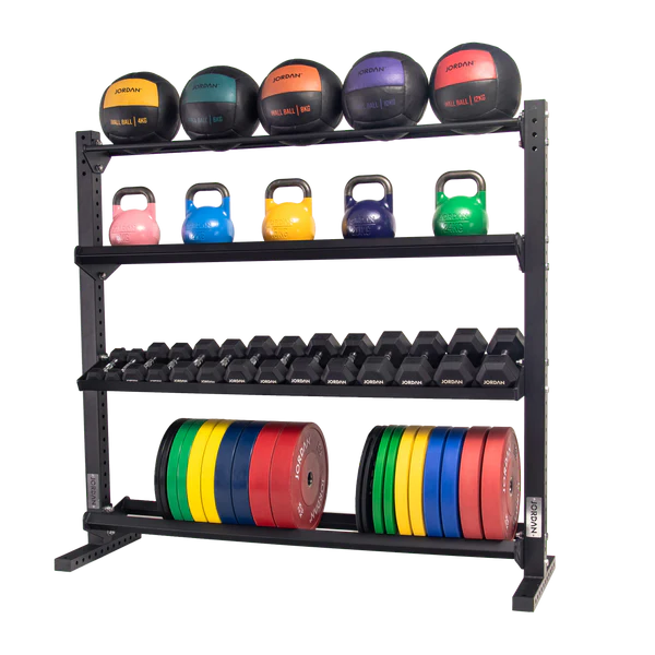 JORDAN® HELIX Multi Gym Storage Rack - GymSphere