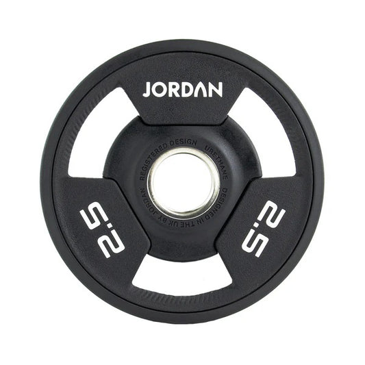 JORDAN Urethane Tri-Grip Olympic Plates - GymSphere