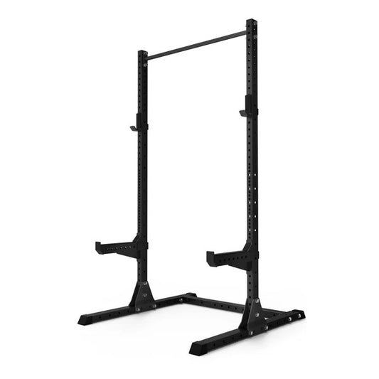 JORDAN® HELIX Half Rack [LTR] - Including J-Hooks & Safety Squat Arms - GymSphere