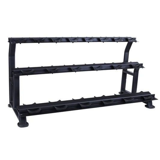 JORDAN 3 Tier Dumbbell Rack - Holds 10 Pairs - GymSphere