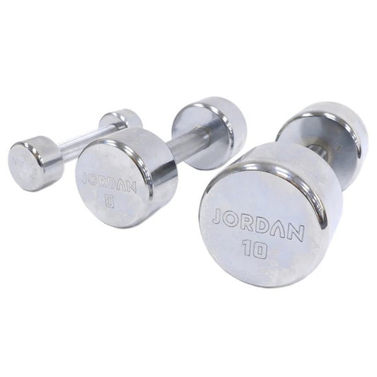 JORDAN® Chrome Dumbbells - GymSphere
