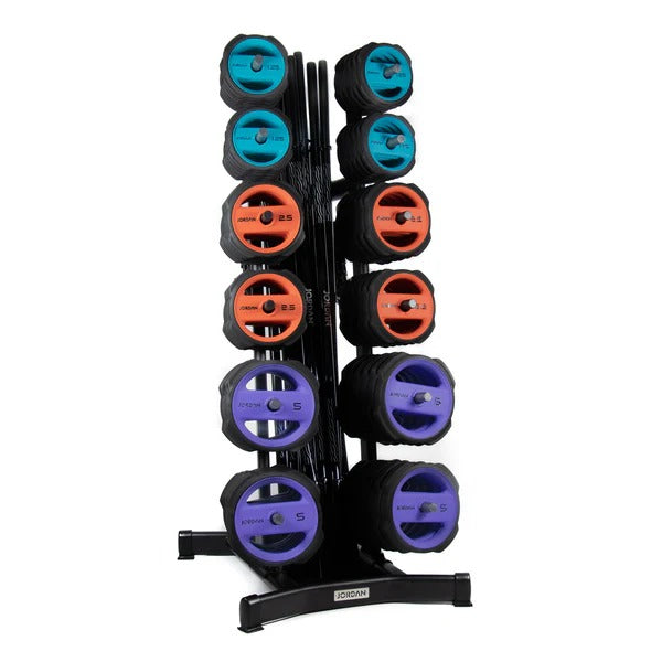 JORDAN® Ignite Pump X ™ Urethane Studio Barbell Sets & Plates - GymSphere