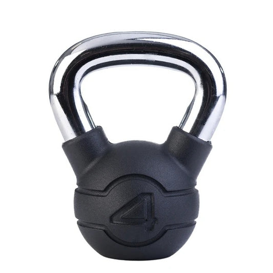 JORDAN Chrome/Rubber Kettlebells - GymSphere