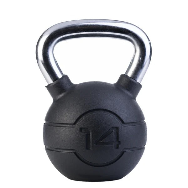 JORDAN Chrome/Rubber Kettlebells - GymSphere