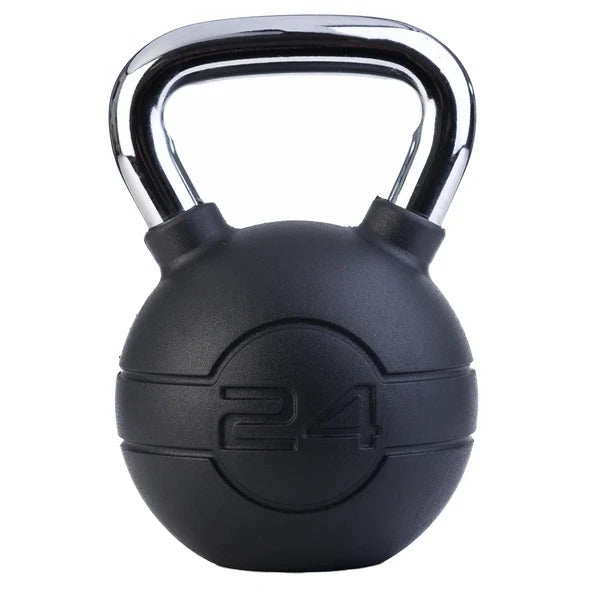 JORDAN Chrome/Rubber Kettlebells - GymSphere