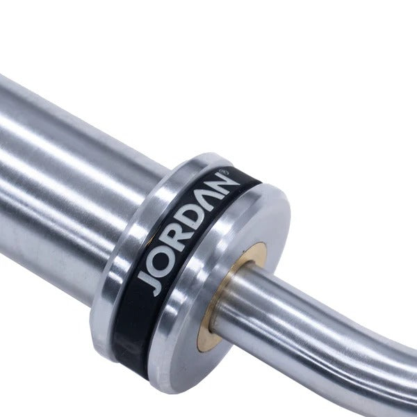 JORDAN® Steel Series EZ Curl Bar With Bearings - GymSphere