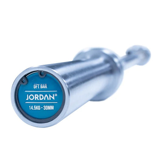 JORDAN Steel Series Straight Olympic Bars With Bearings - GymSphere