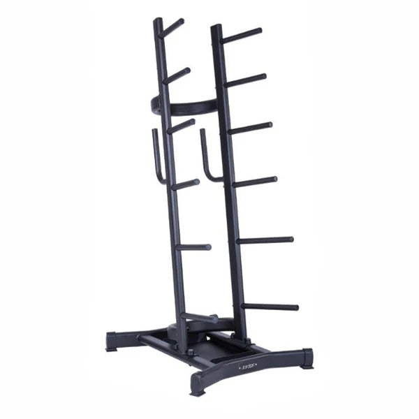 JORDAN® Studio Barbell Racks (Holds 12 Sets/30 Sets) - GymSphere