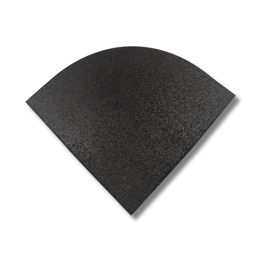 Sprung Standard Rubber Flooring Edge Trim / Edging Ramps - 20mm