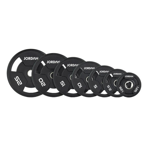JORDAN Urethane Tri-Grip Olympic Plates