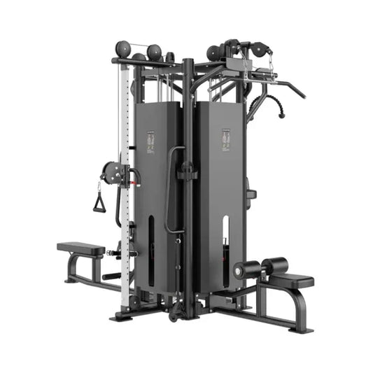 Attack Fitness 4 Station Lat Pull/Low Row/Tricep - GymSphere