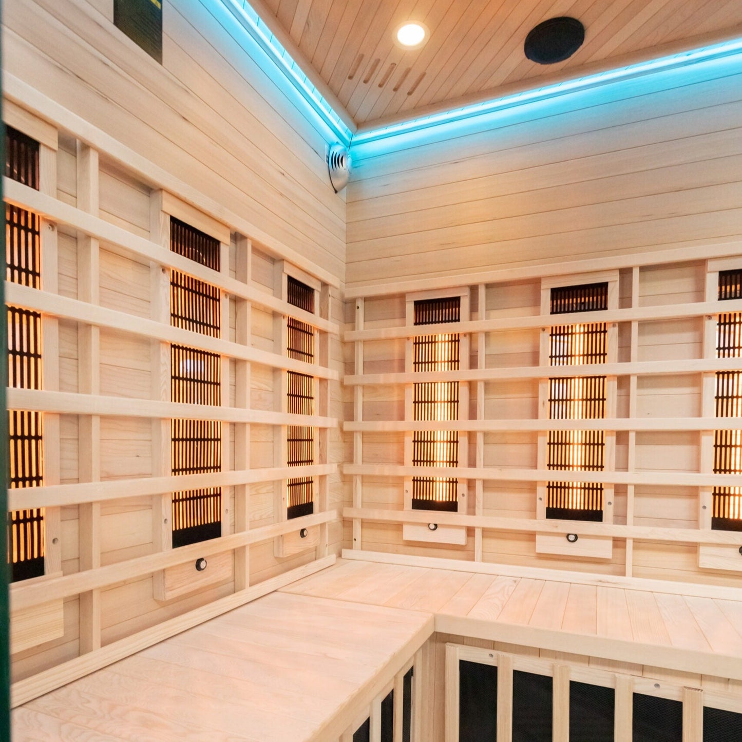Miracle Sauna: 4 Person Corner Far Infrared Sauna