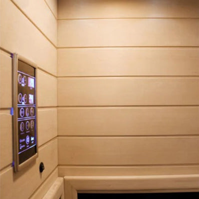 CenturaHeat 2-3 Person Diamond Corner Indoor Sauna - GymSphere