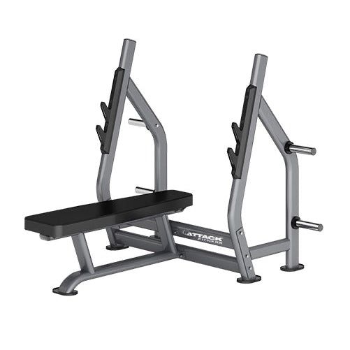 Attack Strength Olympic Flat Bench - GymSphere