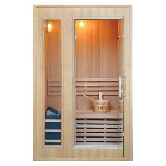 CenturaHeat Traditional Steam Double 2 Person Indoor Sauna