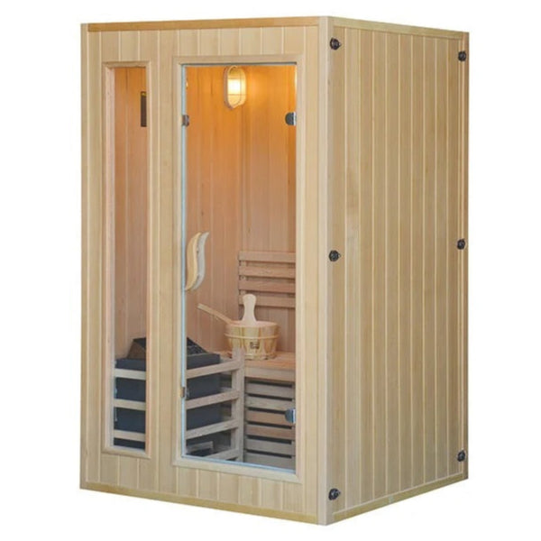 CenturaHeat Traditional Steam Double 2 Person Indoor Sauna