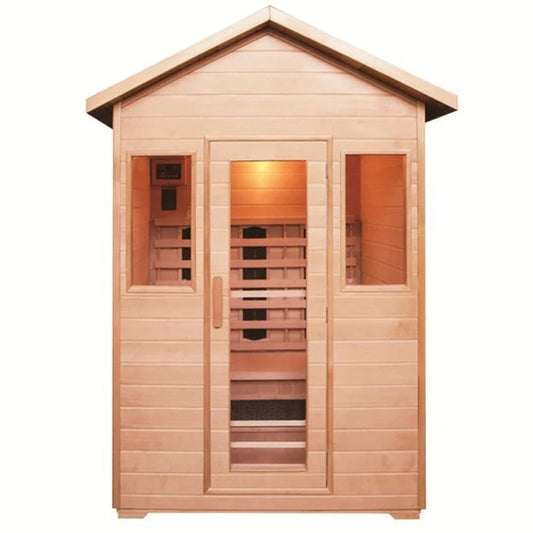 CenturaHeat 3 Person Luxury Outdoor Infrared Sauna