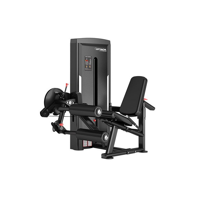 Attack Strength Leg Extension/Leg Curl Dual Machine - GymSphere
