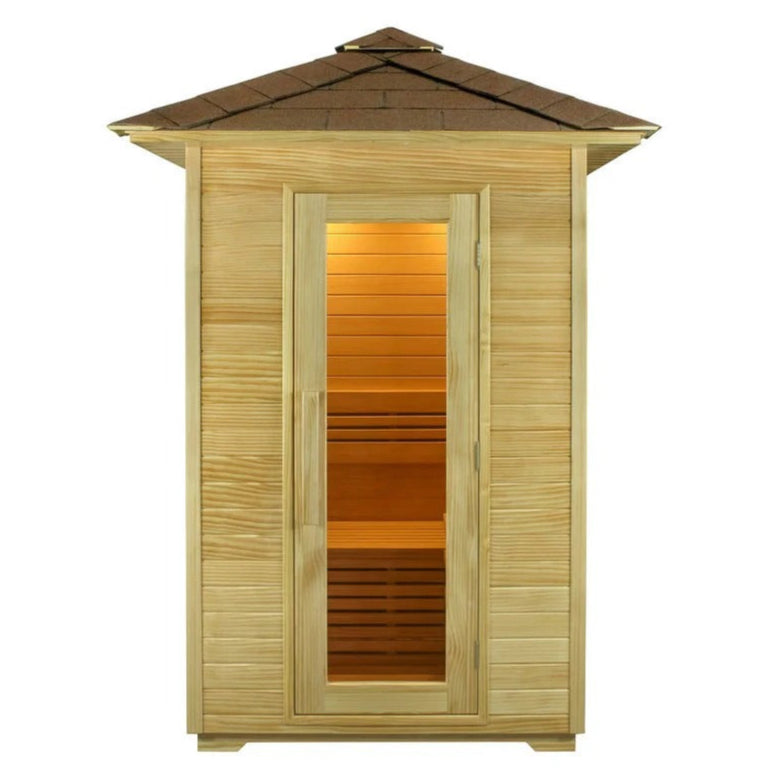 CenturaHeat 2 Person Outdoor Sauna House