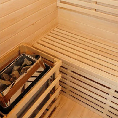 CenturaHeat 3 Person Traditional Outdoor Sauna Room