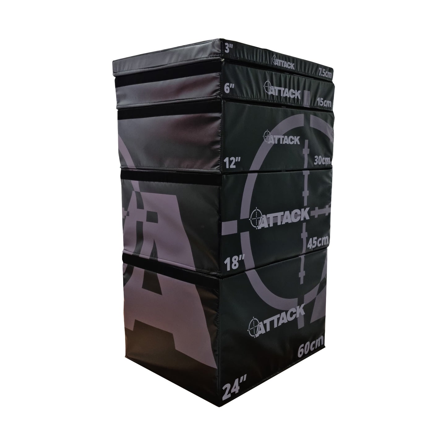 Attack Fitness Soft Plyometric Platform 5 Box Set - GymSphere